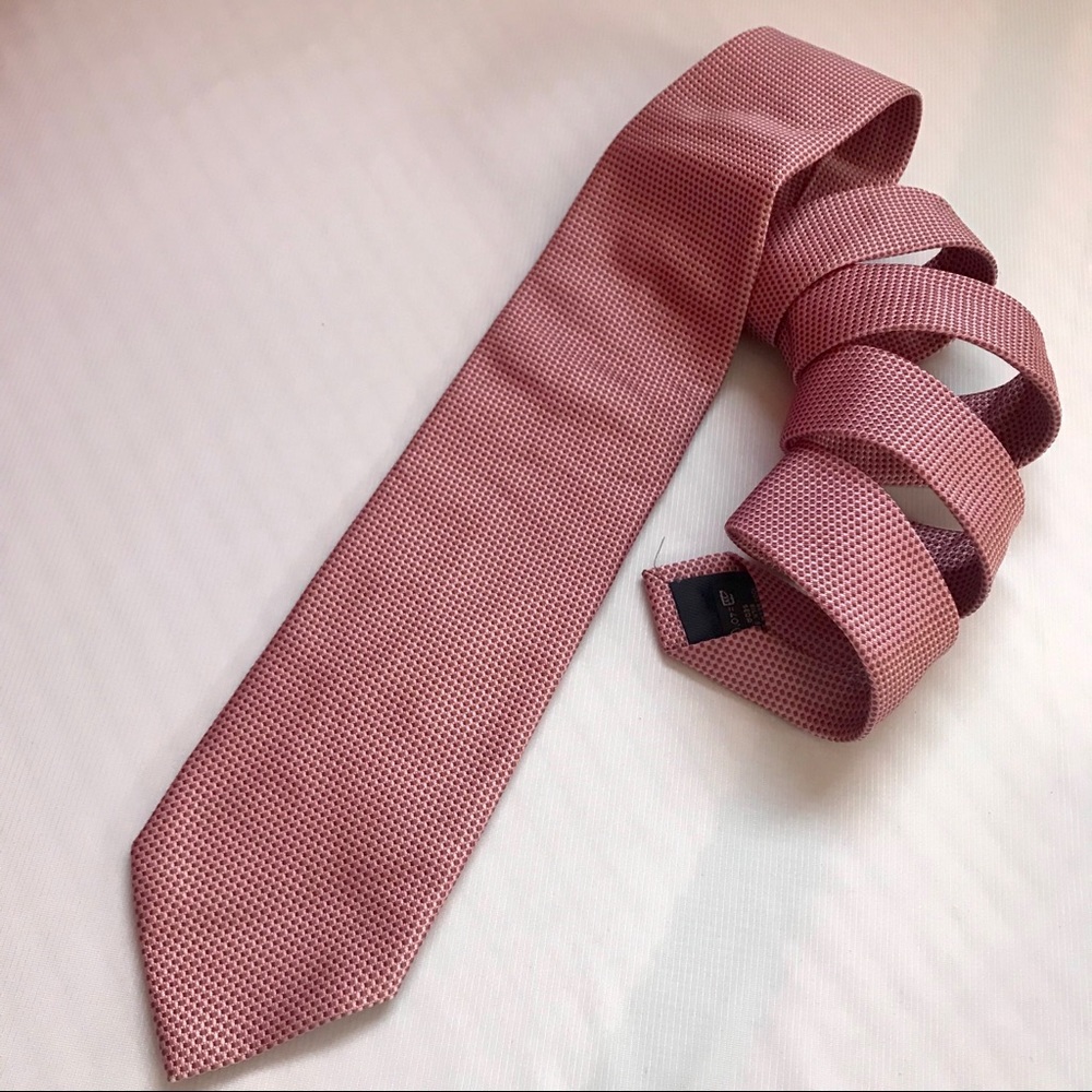 Les Copains 100% Silk Luxury Tie Handmade in Italy